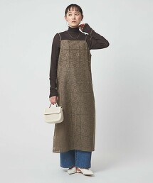 透膚蕾絲吊帶洋裝