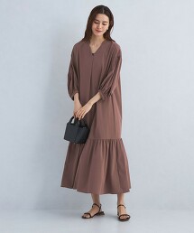 人魚開襟領洋裝