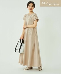 ［ XS /H148-155cm］純棉 荷葉裙擺 洋裝