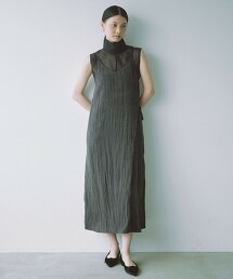 ＜SEASONAL COLLECTION＞斜紋吊帶洋裝