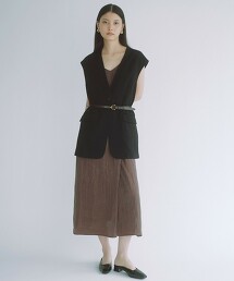 ＜SEASONAL COLLECTION＞斜紋吊帶洋裝