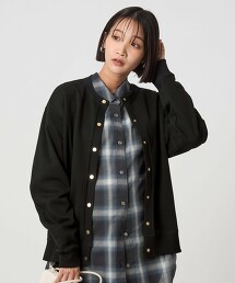 金屬壓釦開襟衫