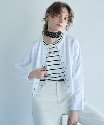 【預購】＜To b. by agnes b.聯名＞壓釦開襟衫