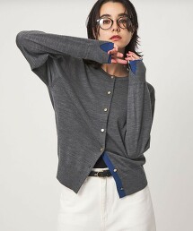 Every Knit系列 針織2WAY圓領開襟衫
