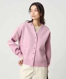 混羊毛蓬鬆針織外套