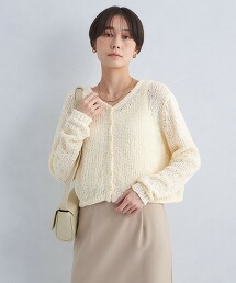 流蘇2WAY針織外套