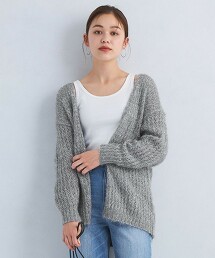 【特別訂製】＜LOGAN knitting mills＞金絲開襟外套