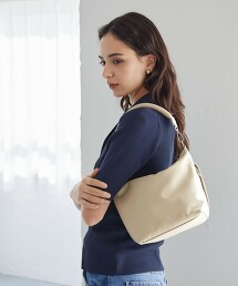 ＜PARTE＞防潑水2WAY船型單肩包 M