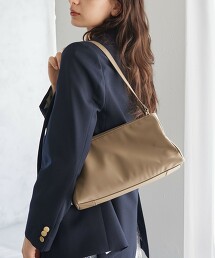 ＜PARTE＞防潑水2WAY方形單肩包 