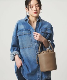 2WAY束口抽繩水桶包