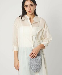 金屬紗線單肩包