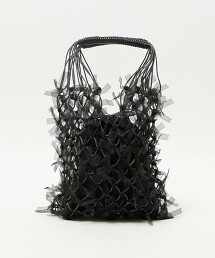 薄紗織帶網眼包包