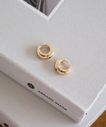 迷你半圓圈耳釘