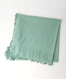 CFC 棉質 流蘇 圍巾