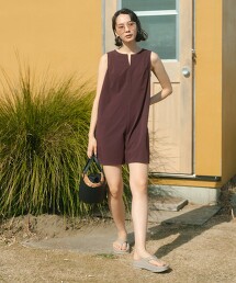 【預購】A字連身短褲設計泳衣