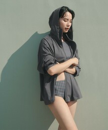 【預購】防曬連帽水母外套