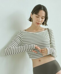 橫條紋防曬衣