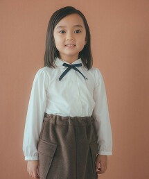 圓領蝴蝶結罩衫 110cm-130cm