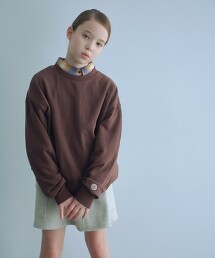 毛圈布圓領運動上衣 100cm-160cm