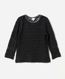 花卉緹花透膚上衣 / 童裝 100cm-130cm