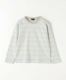 多彩橫條紋長袖上衣 100cm-130cm