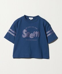 天竺LOGO印花 T恤 100cm-130cm