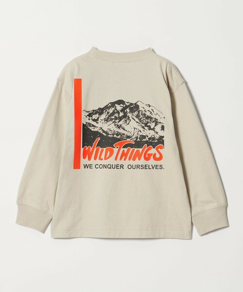 ＜WILD THINGS＞印花長袖T恤 110cm-130cm