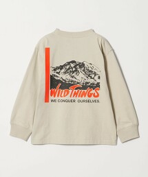 ＜WILD THINGS＞印花長袖T恤 110cm-130cm