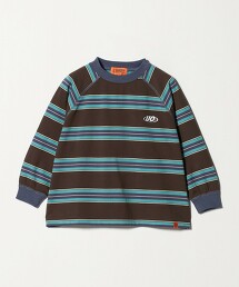 【特別訂製】＜UNIVERSAL OVERALL＞橫條紋上衣 100cm-130cm