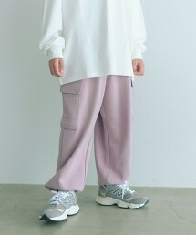 寬版運動工裝褲 LT.PINK 100cm-160cm