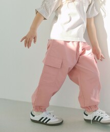 防潑水抗UV 刷刷感工裝褲 100cm-160cm
