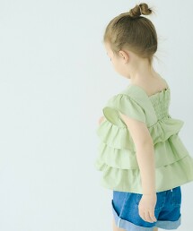 蛋糕長版上衣 100cm-130cm