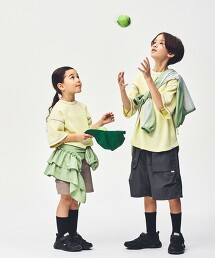 【SUTAMEN】乾爽華夫格配色壓線T恤 100cm-160cm