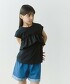BLACK 136cm SIZE:140cm