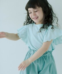 蝴蝶結緞帶上衣 110cm-130cm