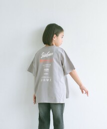 【特別訂製】＜UNIVERSAL OVERALL＞TJ EX LOGO印刷T恤 100cm-130cm