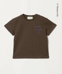 【特別訂製】＜Thomas Lelu＞手寫標語短袖T恤 120cm-140cm