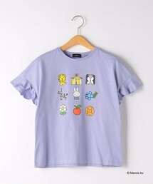【特別訂製】＜miffy＞EX 荷葉邊 5/SL T恤 100cm-130cm
