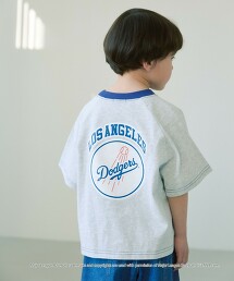 【特別訂製】MLB滾邊T恤 100cm-130cm