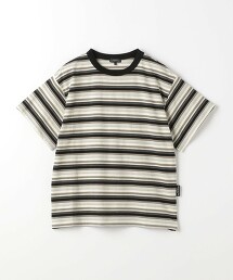 橫條紋寬鬆T恤 100cm-160cm