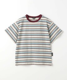 橫條紋寬鬆T恤 100cm-160cm