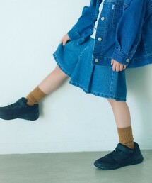 牛仔打摺褲裙 100cm-160cm