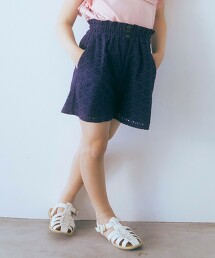 【KIDS】蕾絲褲裙