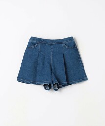 彈性丹寧褲裙 100cm-160cm