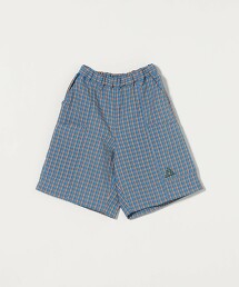格紋大口袋短褲 100cm-130cm
