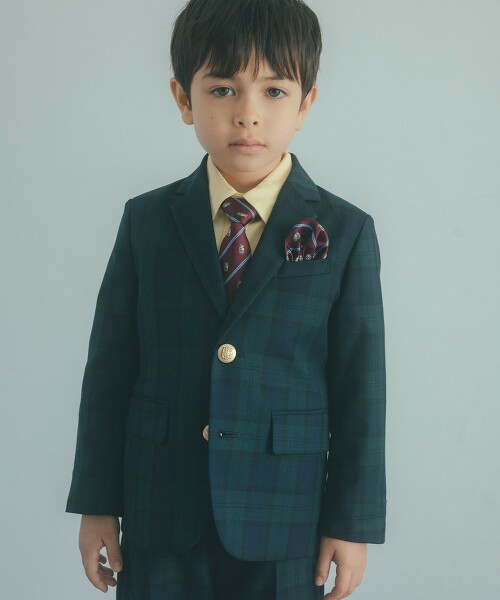 TRW 黑衛士格紋西裝外套 110cm-130cm