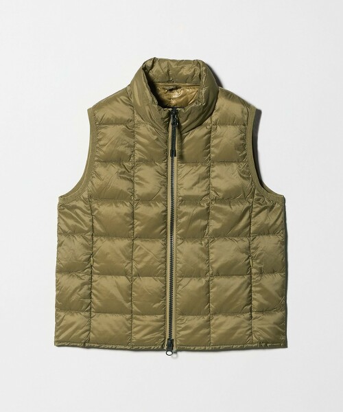 ＜TAION＞高領雙拉鍊內搭羽絨背心 110cm-130cm