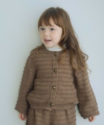 剪織緹花開襟衫 / 童裝 120cm-160cm