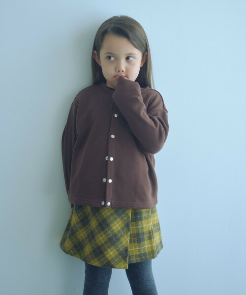 毛圈布開襟衫 100cm-160cm