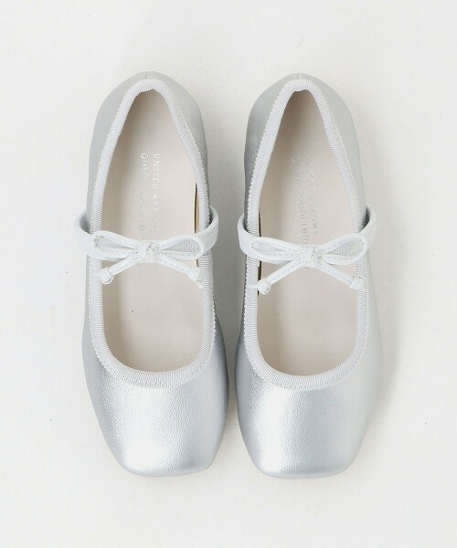 方形蝴蝶結平底鞋 17cm-23cm